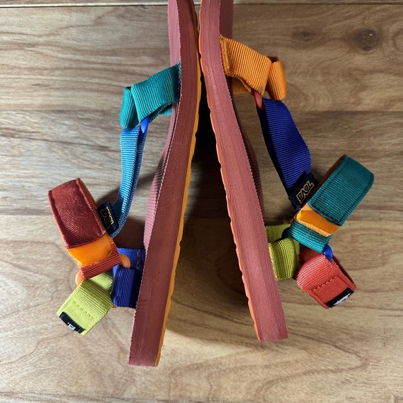 Teva Multicolor Adjustable Sandals - Picture 8 of 12